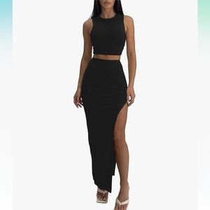 2 Piece maxi skirt set NWOT